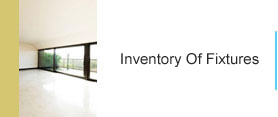 INVENTORY OF FIXTURES 